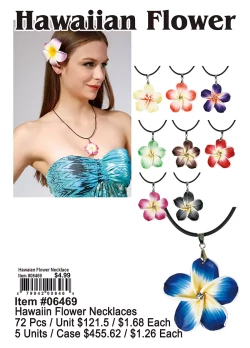 Hawaiian Flower Necklaces